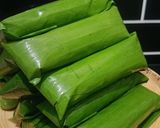 Gambar langkah 6 resipi Pulut Dakap Serunding Raya Left Over.