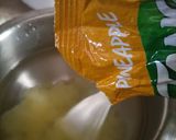 A picture of step 2 of Tango mango drink.