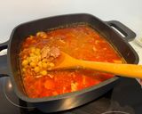 Foto del paso 4 de la receta: Oreja de cerdo con garbanzos