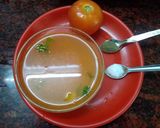 தக்காளி சூப்(Thakkali soup recipe in tamil) ரெசிபி ஸ்டேப் 3 புகைப்படம்