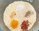 A picture of step 1 of Aloo puri (bhajiya).