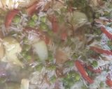 A picture of step 4 of Vegetables Pulao.