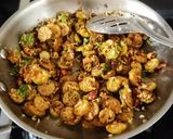 A picture of step 6 of Pointed gourd groundnut subji.