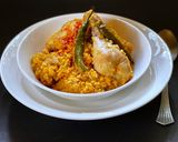 A picture of step 8 of Chicken Masala Khichudi.