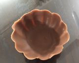 A picture of step 3 of Strawberry Cream Cheese in  Chocolate Cup.