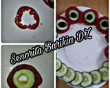 صورة لخطوة 1 من وصفة سلطة عيون الطماطم والخيار 👀🍅😋