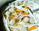 Hình bước làm 3 của món 🍲 Lẩu bò viên