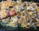 A picture of step 5 of Chicken lombardy (naked pasta).