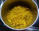A picture of step 2 of Bendekai sambar/ Okra sambar:.