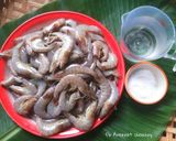 รูปขั้นตอนการทำที่ 1 ของ กุ้งแห้ง