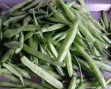 A picture of step 2 of Mutton with Guar Beans.