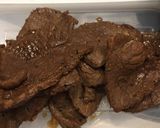 A picture of step 3 of Pinoy Bistek  (beefsteak) Recipe.