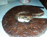 Foto del paso 5 de la receta: Budín de pan con sobras de brownie o bizcochuelo