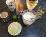 A picture of step 2 of Tequila Lime Fish Tacos.
