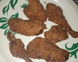 A picture of step 3 of KFC chicken.