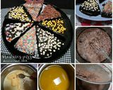 Foto langkah ke 5 dari resep Brownies Pizza kukus (mirip Amanda).