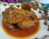 A picture of step 5 of Mughlai Tandoori Murg Mushallam Restaurant style.