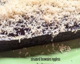 Foto langkah ke 8 dari resep Steamed brownies eggless.