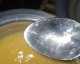 A picture of step 5 of Caramel Custard.
