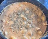 Tejszínes-paprikás csirkemell gnocchival szaftos recept fázis 4 fotója