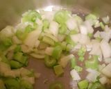 A picture of step 2 of Parsnip, lentil and cream soup.