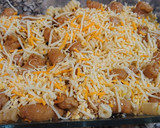 Foto del paso 9 de la receta: Pasta con salchichas al horno