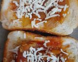 तवा ब्रेड पिज़्ज़ा (tawa bread pizza recipe in Hindi) रेसिपी चरण 5 फोटो