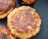 A picture of step 2 of Aloo Tikki Burger 🍔.