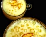 A picture of step 5 of Sabudana jaggery kheer.