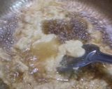 A picture of step 3 of Moong dal halwa.