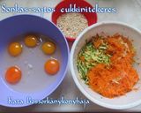 Sonkás-sajtos cukkinitekercs recept fázis 1 fotója