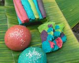Foto langkah ke 9 dari resep Roti tawar & burger bun pelangi no telur.