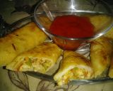 A picture of step 4 of Spring rolls.