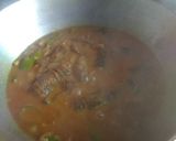 A picture of step 4 of Bengali Gule fish curry with potato & onion.