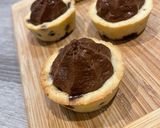 Une image de l'étape 5 de Cookie Cup chocolat/framboise.