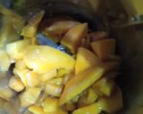 A picture of step 1 of Eggless Mango Mousse Dessert.