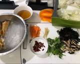 粉絲白菜滷的食譜步驟1照片