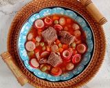 Foto langkah ke 10 dari resep Sup Merah Surabaya ala Rumahan.