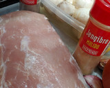 Foto del paso 2 de la receta: Redondo de Lomo blanco al horno en reducción domenech y ajonji con Soja
