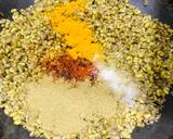 Rajasthani Papad Dana Methi ki sabji recipe step 3 photo