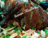صورة لخطوة 4 من وصفة دجاج بالرز الملون 😋😋😋