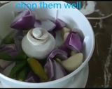 A picture of step 1 of Homemade seekh kabab.