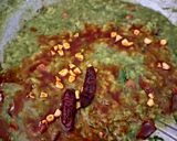 A picture of step 6 of Double tadka lahsuni Palak khichdi.