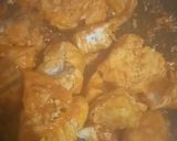 A picture of step 2 of Chicken and vegetables filling.
