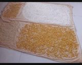 A picture of step 2 of Chakali bhajani.