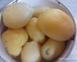 A picture of step 1 of Potato toast.