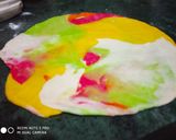 A picture of step 3 of Colorful laccha parantha.