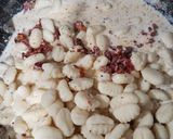 A picture of step 6 of Chicken Gnocchi.
