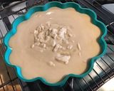 Une image de l'étape 7 de Flan châtaigne caramel.