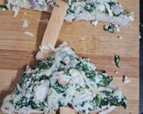 A picture of step 6 of Spinach Paneer Christmas Tree (15-Minute Air Fryer Starter).